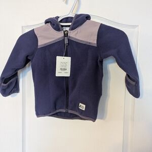 12m Purple Fleece MEC Hoodie